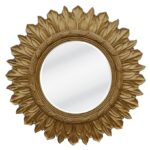 Зеркало-солнце в золотой раме Sunshine — изображение 2
