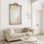 Зеркало в серебряной раме Solo Silver