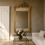 Зеркало в золотой резной раме в полный рост Imperial Grande