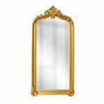 Золотое зеркало в полный рост Лоренцо