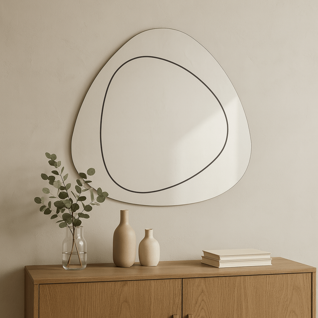 Декоративное настенное зеркало Double Triangle Дизайнерское настенное зеркало Double Triangle — изображение 1